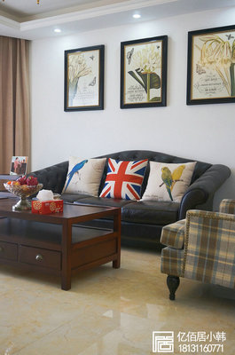 石家庄新房装修 亿佰居打造的简美小窝，诠释不一样的美式风格